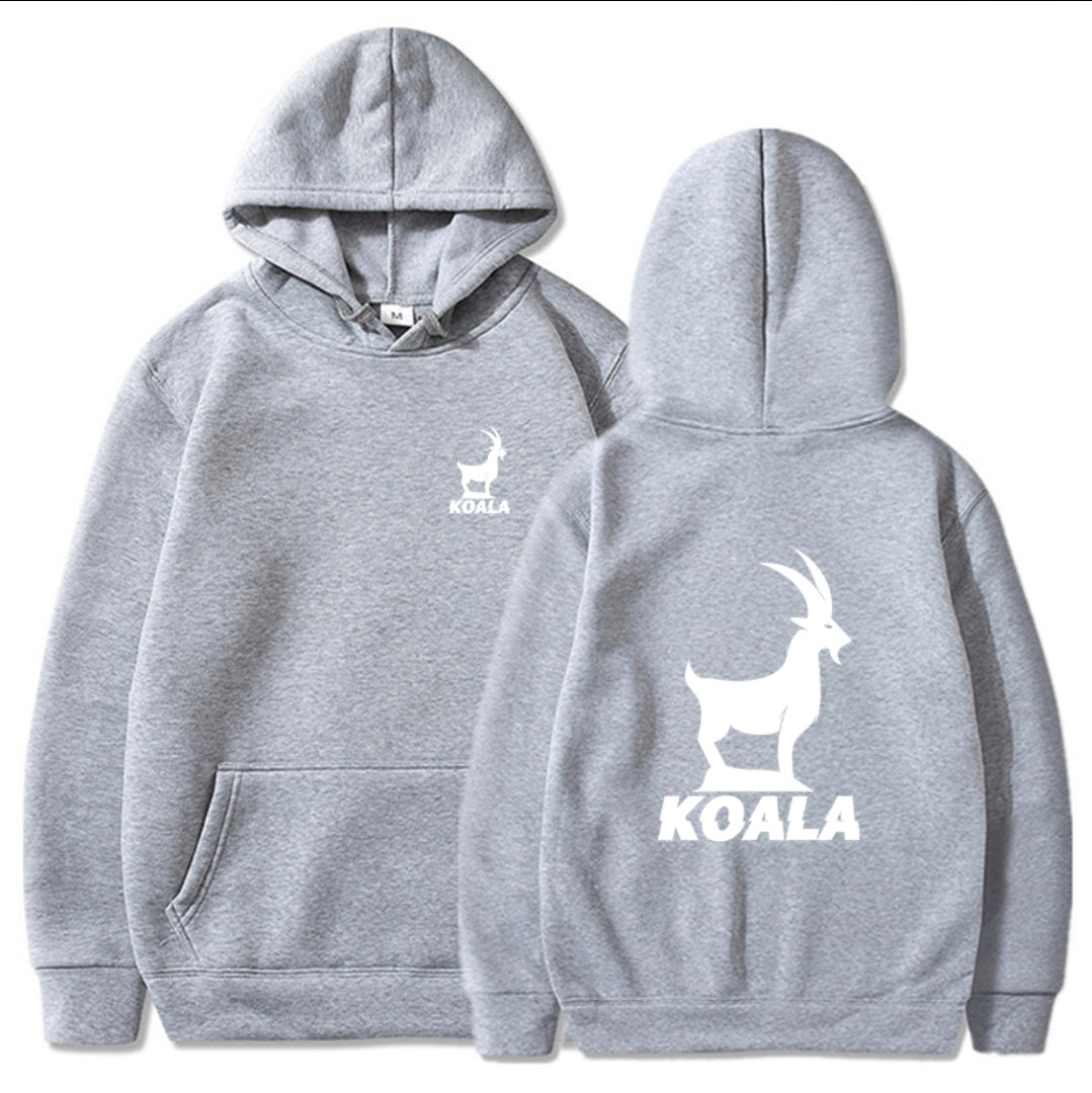 KOALA Mountain Goat Light Grey Hoodie