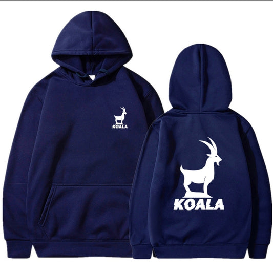 KOALA Mountain Goat Navy Blue Hoodie