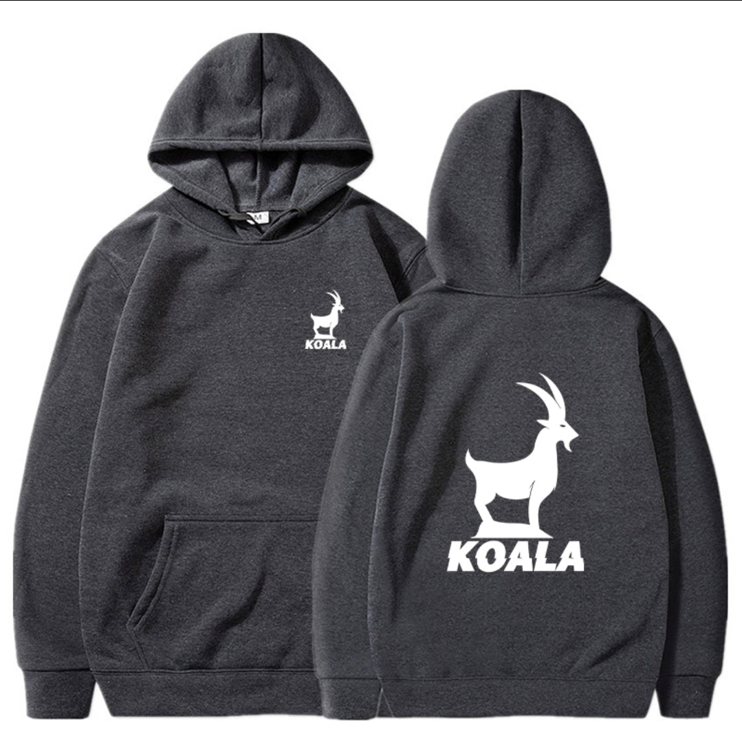 KOALA Mountain Goat Dark Grey Hoodie