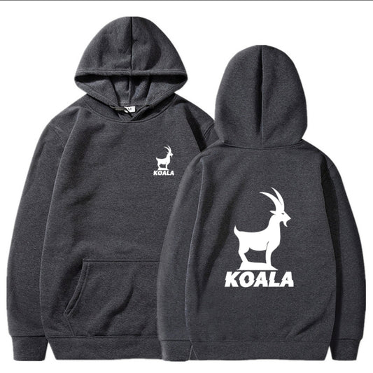 KOALA Mountain Goat Dark Grey Hoodie